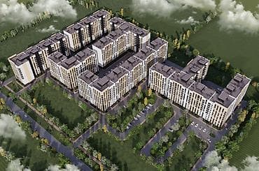 Недвижимость: 2 комнаты, 54 м², Элитка, 10 этаж, ПСО (под самоотделку) — 3