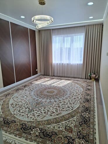 арча бешик дом: 60 м², 2 комнаты, Бронированные двери, Балкон застеклен, Евроремонт — 1