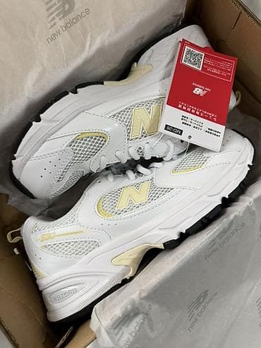 pera donna обувь: Мужские кроссовки, 36.5, New Balance, Новый, цвет - Белый, Самовывоз, Платная доставка — 1