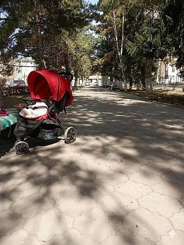 Коляска, Другой бренд, цвет - Черный, Б/у, Самовывоз