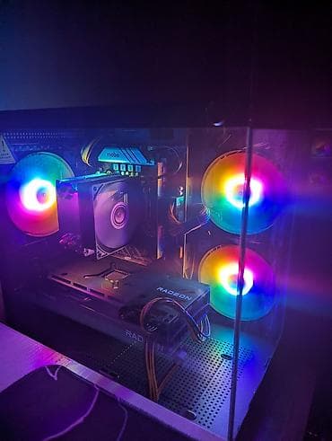 aoc 24: Компьютер, ядер - 10, ОЗУ 16 ГБ, Игровой, Б/у, Intel Core i5, AMD Radeon RX 6700 XT, NVMe — 7