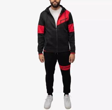 брендовые мужские спортивные костюмы из турции: XRAY. Мужская худи и спортивный комплект XRAY Sport с цветными блоками — 1