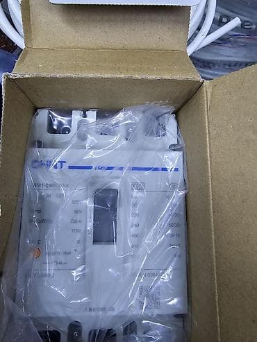 счетчик трехфазный: Автоматические выключатели и контактор CHINT 1) Автоматический — 3