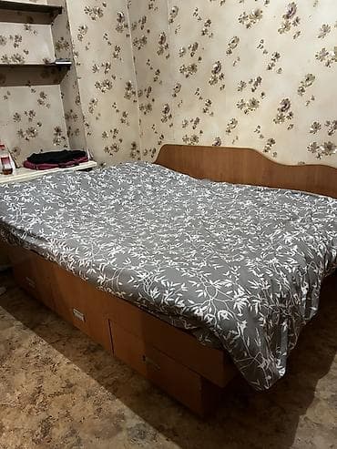 Мебель: Двуспальная кровать, С матрасом, длина - 200 см — 3