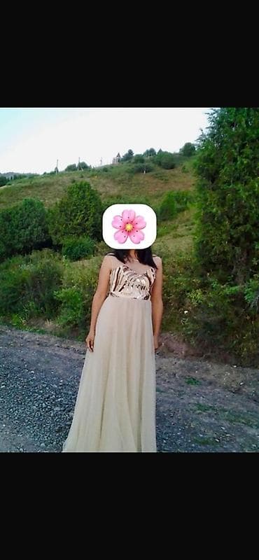 Жеке буюмдар: Кече көйнөгү, Классикалык, Узун модель, Фатин, Жеңдери жок, Далысы ачык, S — 2