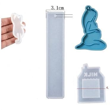 Молды, форма для творчества – набор фигур (эпоксидная смола) Набор