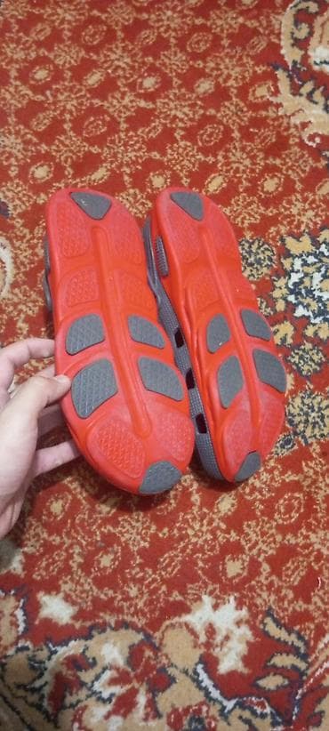 шлепка женский: Сабо, 44, Crocs, Новый, цвет - Серый — 2