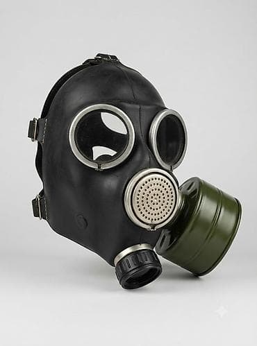детский тошок: Противогаз с фильтрующей коробкой. Классическая полноразмерная маска — 1