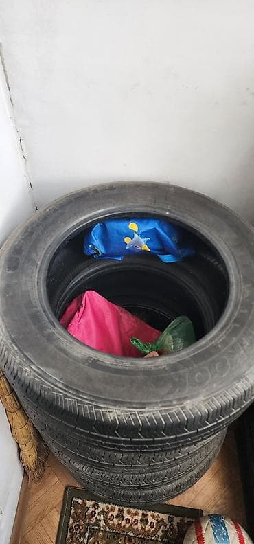 резина 225 60 r16 зима: Шины 225 / 60 / R 16, Лето, Б/у, Комплект, Легковые, Hankook — 9