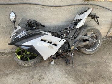 мопед в рассрочку: Спортбайк Kawasaki, 250 куб. см, Бензин, Взрослый, Б/у — 4