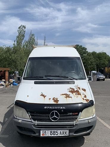 sprinter 2003: Mercedes-Benz Спринтер: 2000 г., 2.7 л, Механика, Дизель, Фургон — 2