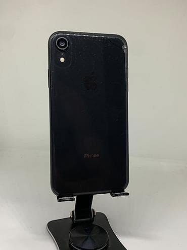 IPhone Xr, Б/у, 128 ГБ, Черный, Защитное стекло, Чехол, 75 % — 3