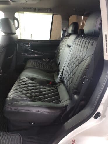 дом калесах: Установлены модельные чехлы на Lexus LX-570. Индивидуальный пошив — 10