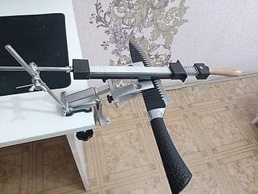Стационарная система для заточки ножей с фиксацией на столе. Основные