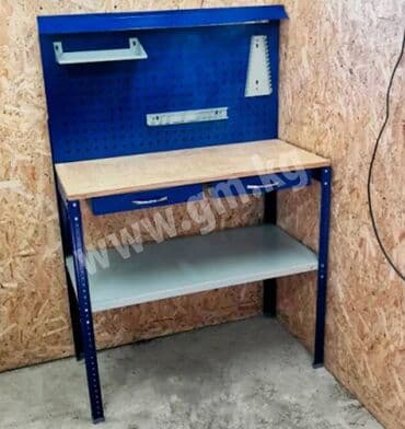 продаю верстак: Верстак для гаража слесарный с экраном, освещением Новый верстак в — 5