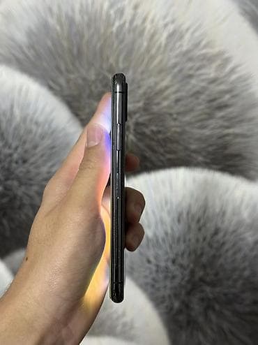 apl: IPhone X, Б/у, 64 ГБ, Черный, Зарядное устройство, Защитное стекло, Чехол, 100 % — 10