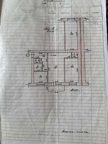 3 комнаты, 57 м², Индивидуалка, 3 этаж, Косметический ремонт