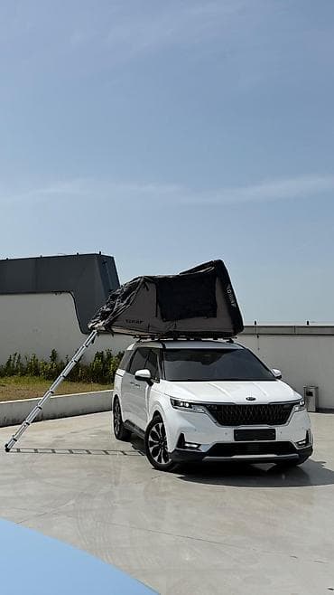 КИА Карнивал с палаткой на крыше GAIA (жёсткий кофр) - Форм-фактор