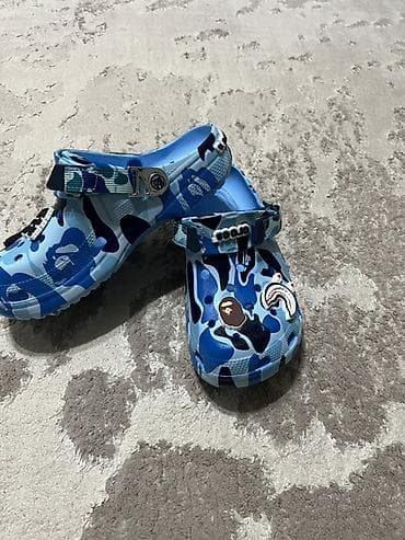 Сабо: Сабо, 40, 40.5, 41, Crocs, Новый, цвет - Голубой, Самовывоз, Платная доставка — 2
