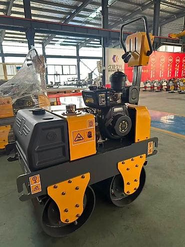 Оборудование для швейных цехов: Вибро каток Ручной двухвальцовый вибрационный каток Компактный — 2