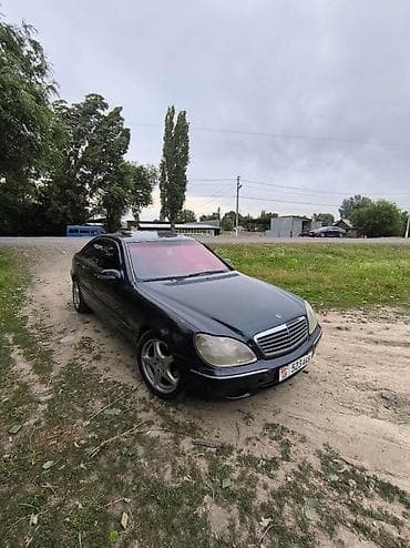 Унаа: Mercedes-Benz S-Class: 2000 г., 5 л, Автомат, Газ, Седан — 6