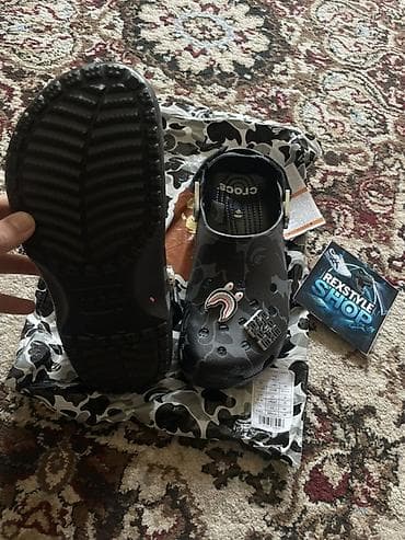 Сабо: Сабо, 40, 41, 42, Crocs, Новый, цвет - Черный — 2