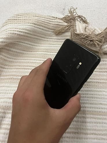 гелек: Samsung Galaxy S9 Plus, Колдонулган, 64 ГБ, түсү - Кара, 2 SIM — 2