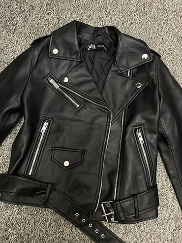 Кофты, свитеры: Продается кожанка Zara (оригинал) Размер М Носила 1 раз Абсолютно — 1