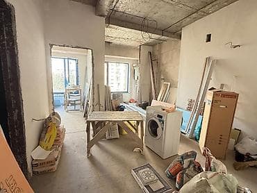 seven development: Студия, 40 м², Ак-Кеме Элитка, 6 этаж, ПСО (под самоотделку) — 6