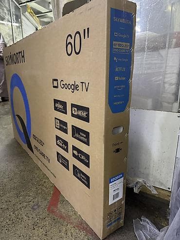 s 20fe: SKYWORTH 60" 4K QLED+ Google TV (модель 60QG66H) - Диагональ: 60 — 2