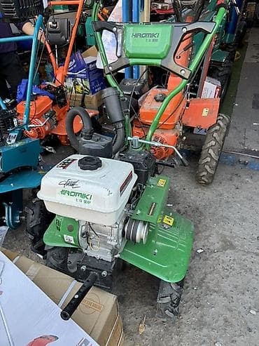 целиндор: Мотоблок HIROMIKI MQ170MT-3S (Green) - Двигатель: бензиновый 170F - — 2