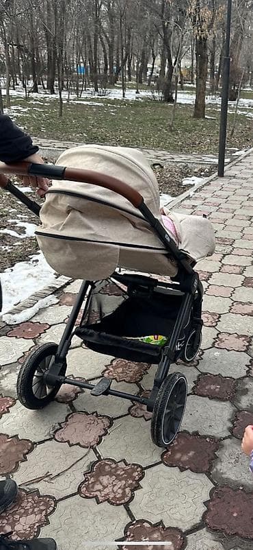 anex air x бу: Коляска, Другой бренд, цвет - Золотой, Б/у, Самовывоз — 6