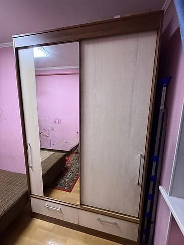 Мебель: Шкаф купе, С зеркалом, ЛДСП — 2