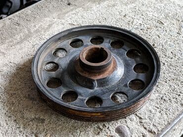 c class: Шкив Mercedes-Benz 2002 г., Б/у, Оригинал, Германия — 2