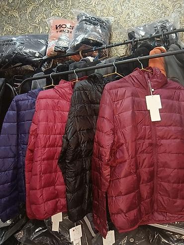 side by side: Пуховик, Короткая модель, С капюшоном, 4XL — 9