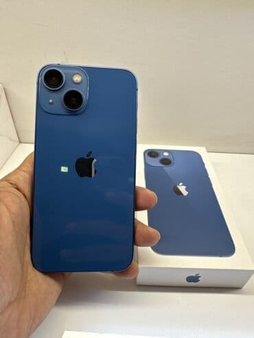 IPhone 13, 128 ГБ, Синий, Коробка, 92 %