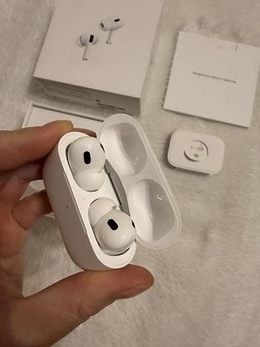 cd changer: Беспроводные вакуумные наушники, Apple, AirPods Pro, Б/у — 5