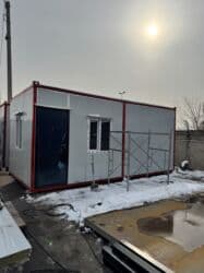 container house дома из контейнеров бишкек, контейнеры в бишкеке фото: 🌲 Дом 6×3 с утеплением 5см и 7.5см — для дачи и гор! ✅ Утеплённый — 4