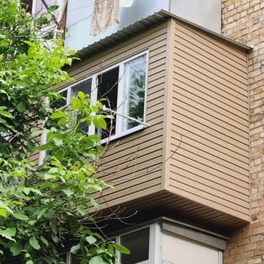 ремонт деревянных межкомнатных дверей: Услуги по изготовлению и обшивке балконов и лоджий «под ключ» - — 16