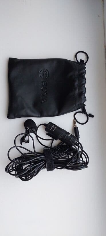 компьютеры процессор: BOYA микрофон петличный Состояние идеальное 6 метр кабель почти — 5