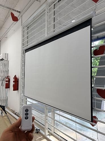 4k 4к: ВАУ! Ваш личный кинотеатр на 100 дюймов! Electric curtain за 9900 сом — 8