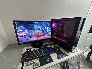 Компьютер, ядер - 6, ОЗУ 16 ГБ, Для несложных задач, Б/у, Intel Core i5, NVIDIA GeForce GTX 1070, HDD + SSD