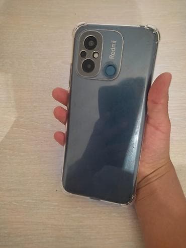 pixel 10a: Redmi, Redmi 12C, Б/у, 128 ГБ, цвет - Синий, 2 SIM — 1