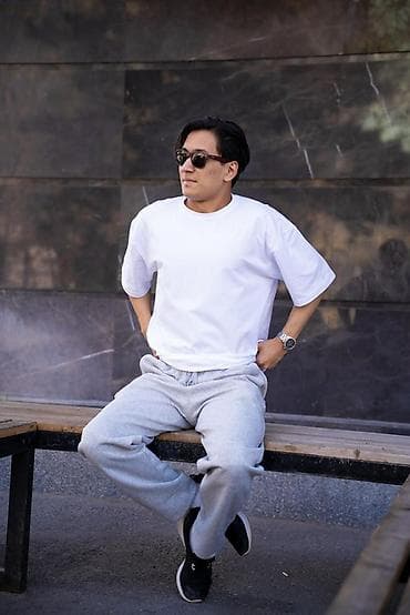 старый вещи: Мужская футболка, L, 2XL, Lining, Новый, цвет - Синий, Самовывоз, Платная доставка — 4