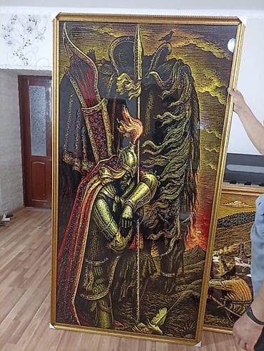 большой набор для рисования: Это Картины Манас на заказ 2х1м размер - Набор крупных декоративных — 2