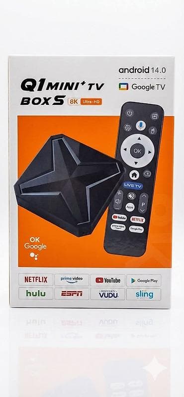case logic: ​📺 Мощная Смарт ТВ приставка Q1 MINI+ TV BOX S (Android 14.0) — — 4