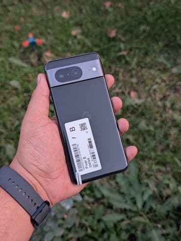 планшет не дорого: Google Pixel 8, Колдонулган, 256 ГБ, түсү - Кара, 1 SIM, eSIM — 1