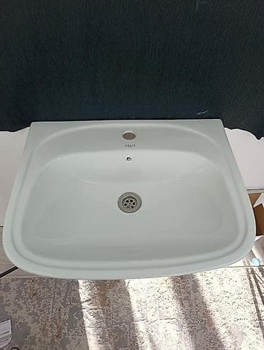 цестирна бочка: Раковина для ванной, Особенности: Глянцевое, Материал: Керамика — 1