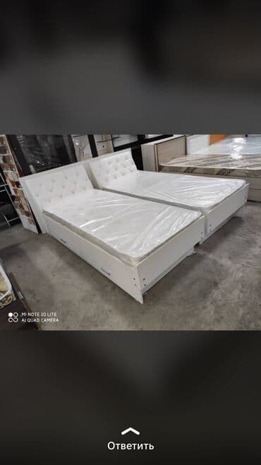 2х спальные кровати: Кровать 2метра длина ширина 90-смс ящиком — 2