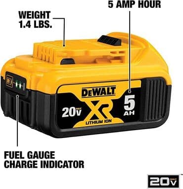 скупка аккумуляторов цена: Аккумулятор DeWALT DCB205 20V 5AH из США Оригинальный аккумулятор — 2